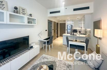 Apartment - 1 Bedroom - 2 Bathrooms for rent in Binghatti Emerald - District 15 - Jumeirah Village Circle - Dubai