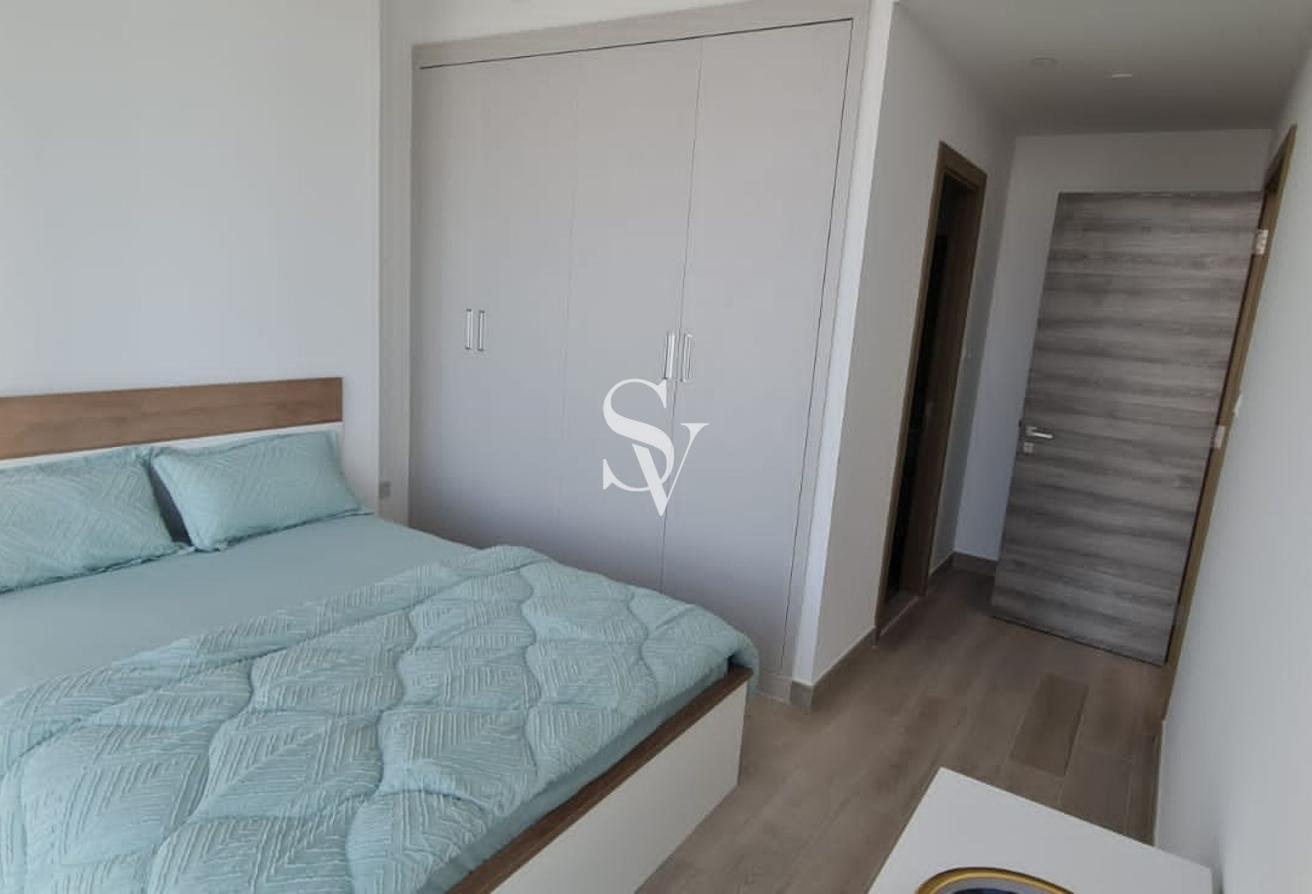 Furnished | Vacant | Balcony with Skyline View photo 16