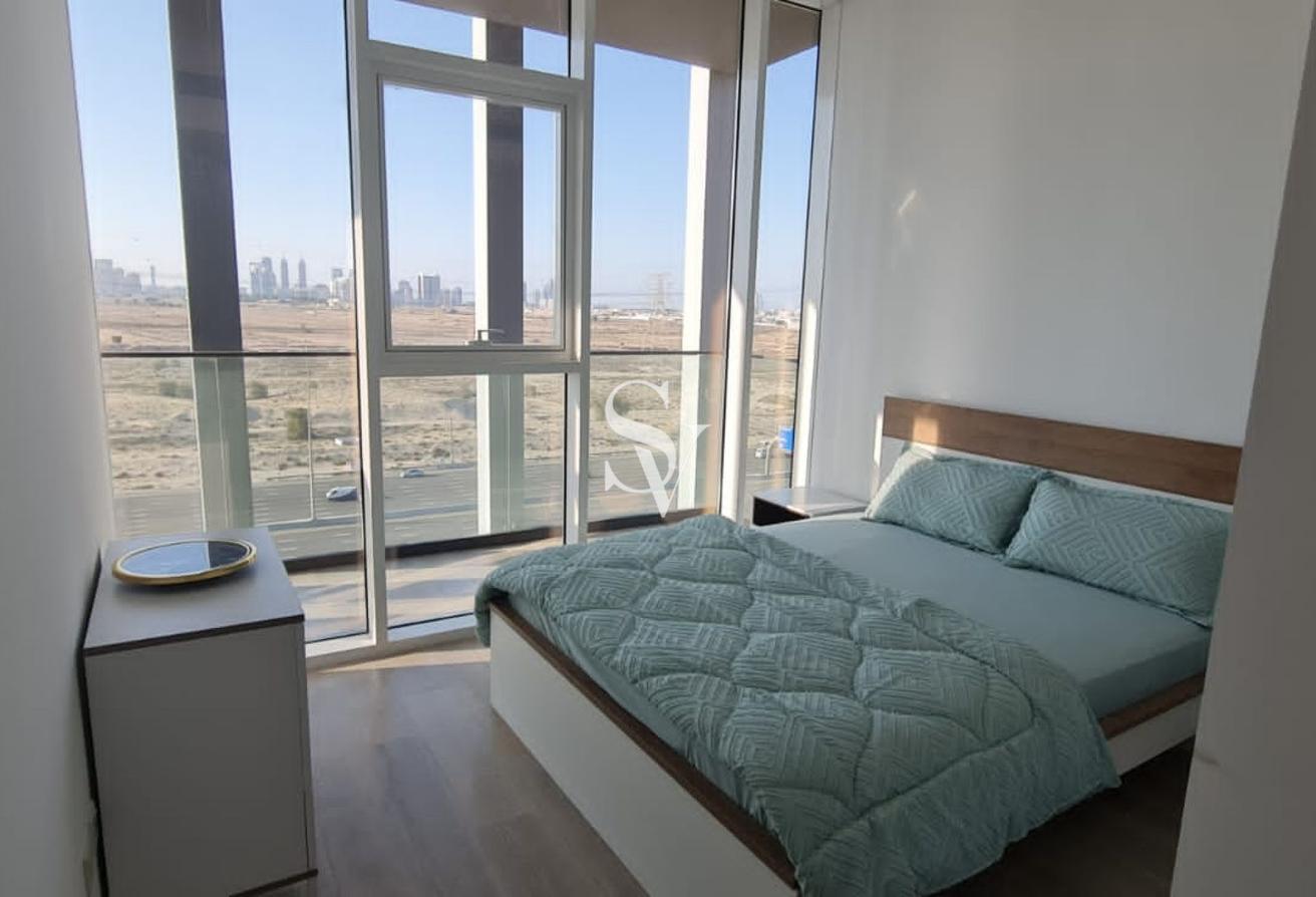Furnished | Vacant | Balcony with Skyline View photo 2