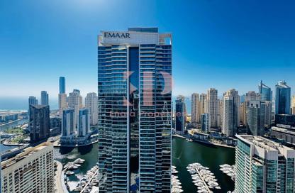 Apartment - 4 Bedrooms - 4 Bathrooms for rent in Horizon Tower - Dubai Marina - Dubai