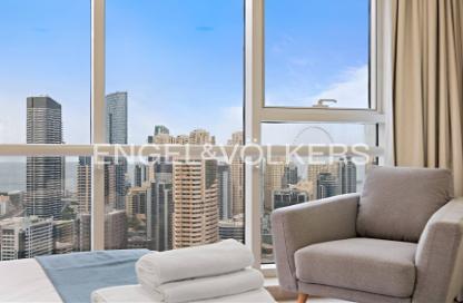 Apartment - 1 Bedroom - 2 Bathrooms for rent in Goldcrest Executive - JLT Cluster C - Jumeirah Lake Towers - Dubai