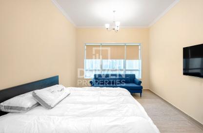 Apartment - Studio - 1 Bathroom for rent in Lake City Tower - JLT Cluster D - Jumeirah Lake Towers - Dubai