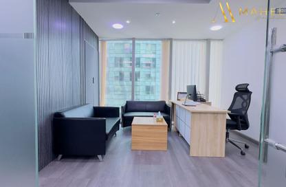Office Space - Studio - 1 Bathroom for rent in The Prism - Business Bay - Dubai