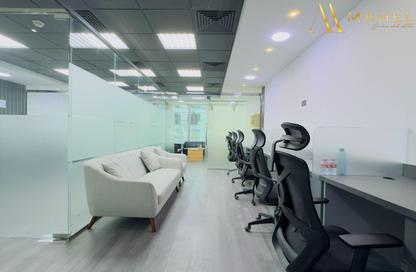 Office Space - Studio - 1 Bathroom for rent in The Prism - Business Bay - Dubai