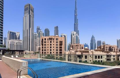 Apartment - 1 Bedroom - 2 Bathrooms for rent in Bellevue Tower 2 - Bellevue Towers - Downtown Dubai - Dubai