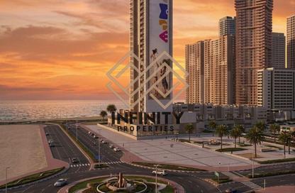Apartment - 2 Bedrooms - 3 Bathrooms for sale in Ajman One - Phase 2 - Ajman Downtown - Ajman