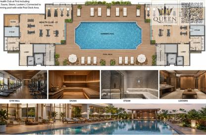 Apartment - 2 - 3 for sale in Al Watan Tower - Ajman Corniche Road - Ajman
