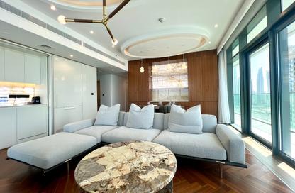 شقة - 3 غرف نوم - 4 حمامات للايجار في برج Beach Vista 2 - بيتش فيستا - إعمار بيتشفرونت - دبي هاربور - دبي