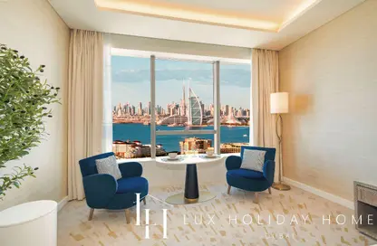 شقة - 1 حمام للايجار في برج النخيل - نخلة جميرا - دبي