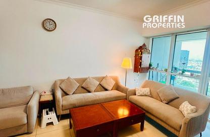 Apartment - 1 Bedroom - 2 Bathrooms for rent in Saba Tower 3 - JLT Cluster Q - Jumeirah Lake Towers - Dubai
