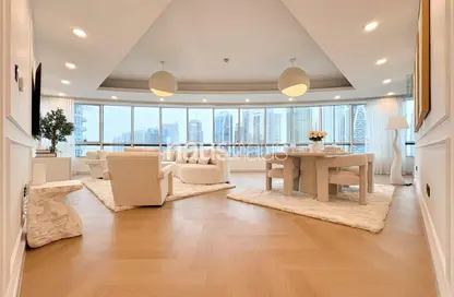 Apartment - 4 Bedrooms - 4 Bathrooms for rent in Horizon Tower - Dubai Marina - Dubai