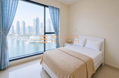 Apartment - Studio - 1 for rent in Jumeirah Bay X1 - Jumeirah Bay Towers - JLT Cluster X - Jumeirah Lake Towers - Dubai