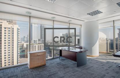 Office Space - Studio - 1 Bathroom for rent in Al Saqr Business Tower - Sheikh Zayed Road - Dubai