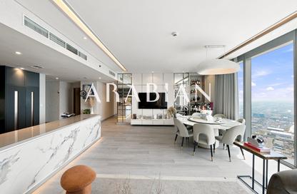 Apartment - 3 Bedrooms - 4 Bathrooms for rent in 5242 Tower 1 - 5242 - Dubai Marina - Dubai