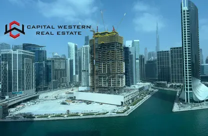 مكتب - استوديو للايجار في برج تشرشل للأعمال - أبراج تشرشل - الخليج التجاري - دبي