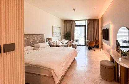 Apartment - Studio - 1 Bathroom for rent in Peninsula Five - Peninsula - Business Bay - Dubai
