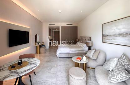 Apartment - Studio - 1 Bathroom for rent in Peninsula Five - Peninsula - Business Bay - Dubai