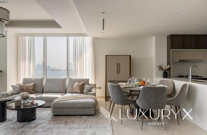 شقة - 4 غرف نوم - 5 حمامات للايجار في برج Palace Beach ريزيدنس 2 - بالاس بيتش ريزيدنس - إعمار بيتشفرونت - دبي هاربور - دبي