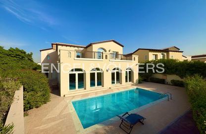 Villa - 5 Bedrooms - 6 Bathrooms for rent in Sienna Lakes - Jumeirah Golf Estates - Dubai