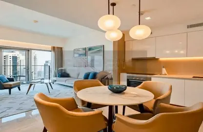 شقة - غرفة نوم - 1 حمام للايجار في أدريس برج هاربور بوينت 1 - أدريس هاربور بوينت - مرسى خور دبي - دبي