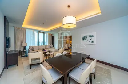 شقة - 2 غرف نوم - 3 حمامات للايجار في 1 فندق العنوان-سكاي فيو - أبراج العنوان سكاي فيو - وسط مدينة دبي - دبي