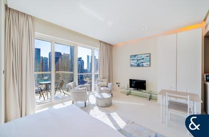 Apartment - Studio - 1 Bathroom for rent in West Avenue Tower - Dubai Marina - Dubai