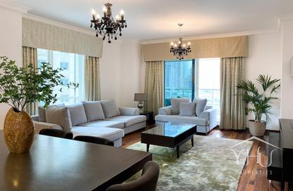 Apartment - 2 Bedrooms - 3 Bathrooms for rent in Al Mesk Tower - Dubai Marina Towers - Dubai Marina - Dubai