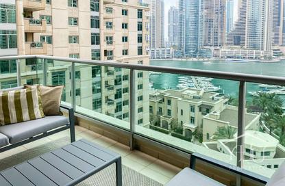Apartment - 2 Bedrooms - 3 Bathrooms for rent in Al Mesk Tower - Dubai Marina Towers - Dubai Marina - Dubai