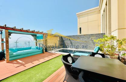 Penthouse - 4 Bedrooms - 5 Bathrooms for rent in Rimal 2 - Rimal - Jumeirah Beach Residence - Dubai