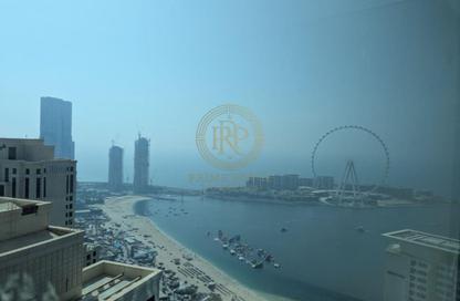 Apartment - 2 - 3 for rent in Al Fattan Marine Tower - Al Fattan Marine Towers - Jumeirah Beach Residence - Dubai