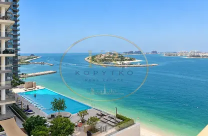 Apartment - 2 Bedrooms - 3 Bathrooms for rent in Grand Bleu Tower 2 - Grand Bleu - Emaar Beachfront - Dubai Harbour - Dubai