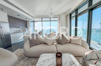 Apartment - 3 Bedrooms - 4 Bathrooms for rent in Beach Vista Tower 2 - Beach Vista - Emaar Beachfront - Dubai Harbour - Dubai