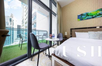 Apartment - Studio - 1 Bathroom for rent in Merano Tower - Business Bay - Dubai