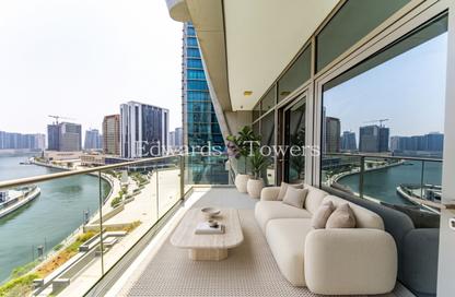 Apartment - 3 - 4 for rent in Noor Tower - Business Bay - Dubai