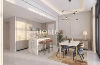 Apartment - 1 - 2 for sale in Adeba Azizi - Dubai Healthcare City 2 - Al Jaddaf - Dubai