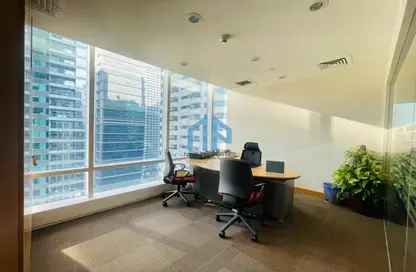 Office Space - Studio - 1 Bathroom for rent in Reef Tower - JLT Cluster O - Jumeirah Lake Towers - Dubai