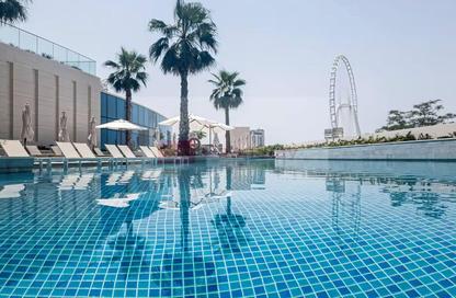 Apartment - 2 Bedrooms - 2 Bathrooms for rent in Jumeirah Gate Tower 1 - The Address Jumeirah Resort and Spa - Jumeirah Beach Residence - Dubai