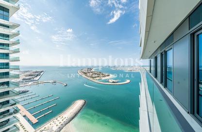 شقة - غرفة نوم - 1 حمام للايجار في برج Beach Vista 2 - بيتش فيستا - إعمار بيتشفرونت - دبي هاربور - دبي