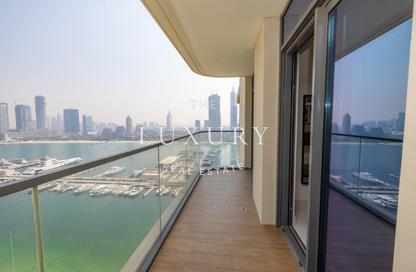 شقة - 2 غرف نوم - 2 حمامات للايجار في برج Marina Vista 1 - مارينا فيستا - إعمار بيتشفرونت - دبي هاربور - دبي