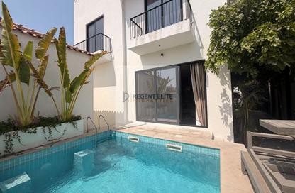 Villa - 4 Bedrooms - 7 Bathrooms for rent in Al Tarad Street - Jumeirah 3 - Jumeirah - Dubai