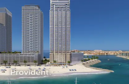 Apartment - 3 Bedrooms - 4 Bathrooms for sale in Beachgate by Address - EMAAR Beachfront - Dubai Harbour - Dubai