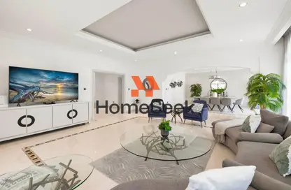 Villa - 5 Bedrooms - 6 Bathrooms for rent in Garden Homes Frond O - Garden Homes - Palm Jumeirah - Dubai