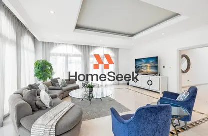 Villa - 5 Bedrooms - 6 Bathrooms for rent in Garden Homes Frond O - Garden Homes - Palm Jumeirah - Dubai