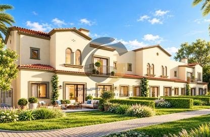 Townhouse - 3 - 5 for sale in Carmona - Bloom Living - Zayed City (Khalifa City C) - Khalifa City - Abu Dhabi