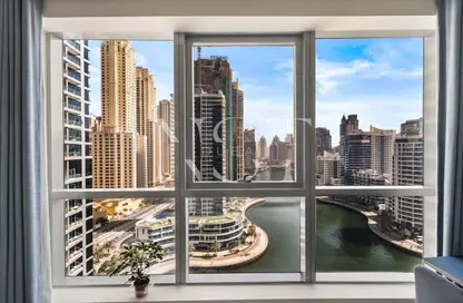 شقة - غرفة نوم - 1 حمام للايجار في باي سنترال شرق - باي سنترال - دبي مارينا - دبي