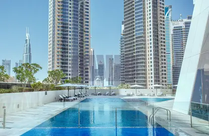 شقة - غرفة نوم - 2 حمامات للايجار في ماركيز سكوير تاور - الخليج التجاري - دبي