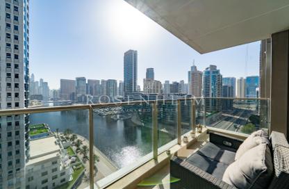 Apartment - 1 Bedroom - 2 Bathrooms for rent in Sparkle Tower 1 - Sparkle Towers - Dubai Marina - Dubai
