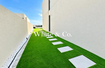 Townhouse - 4 - 4 for rent in Maha Townhouses - Town Square - Dubai