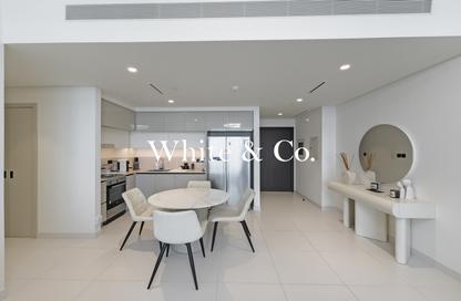 شقة - 2 غرف نوم - 2 حمامات للايجار في برج Marina Vista 2 - مارينا فيستا - إعمار بيتشفرونت - دبي هاربور - دبي