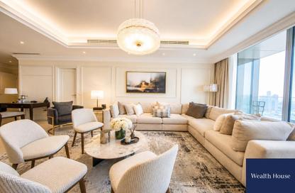 Apartment - 3 - 4 for rent in Kempinski Blvd (The address Blvd) - Downtown Dubai - Dubai